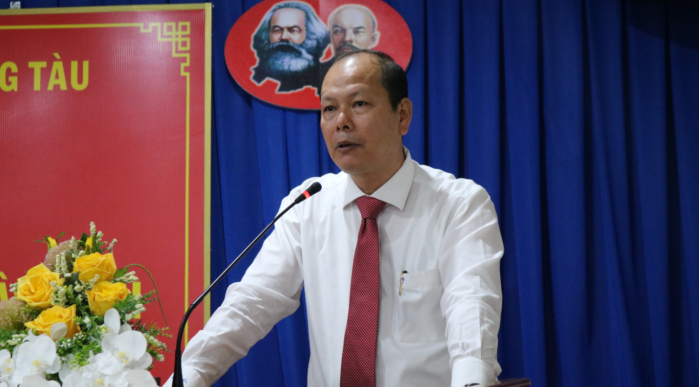Ông Nguyễn Văn Hải phát biểu tại buổi lễ