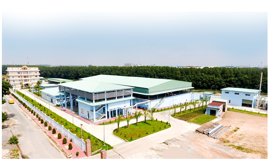 Nhà máy xử lý nước thải khu vực thành phố Dĩ An