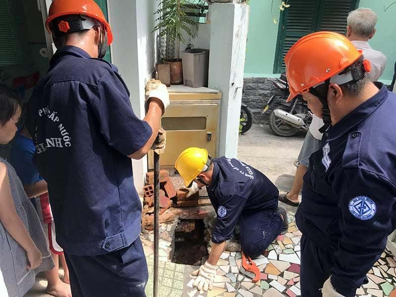 Chưa chắc đến năm 2025 có thể hoàn toàn xóa bỏ giếng khoan tại TPHCM. Nguồn: PLO.