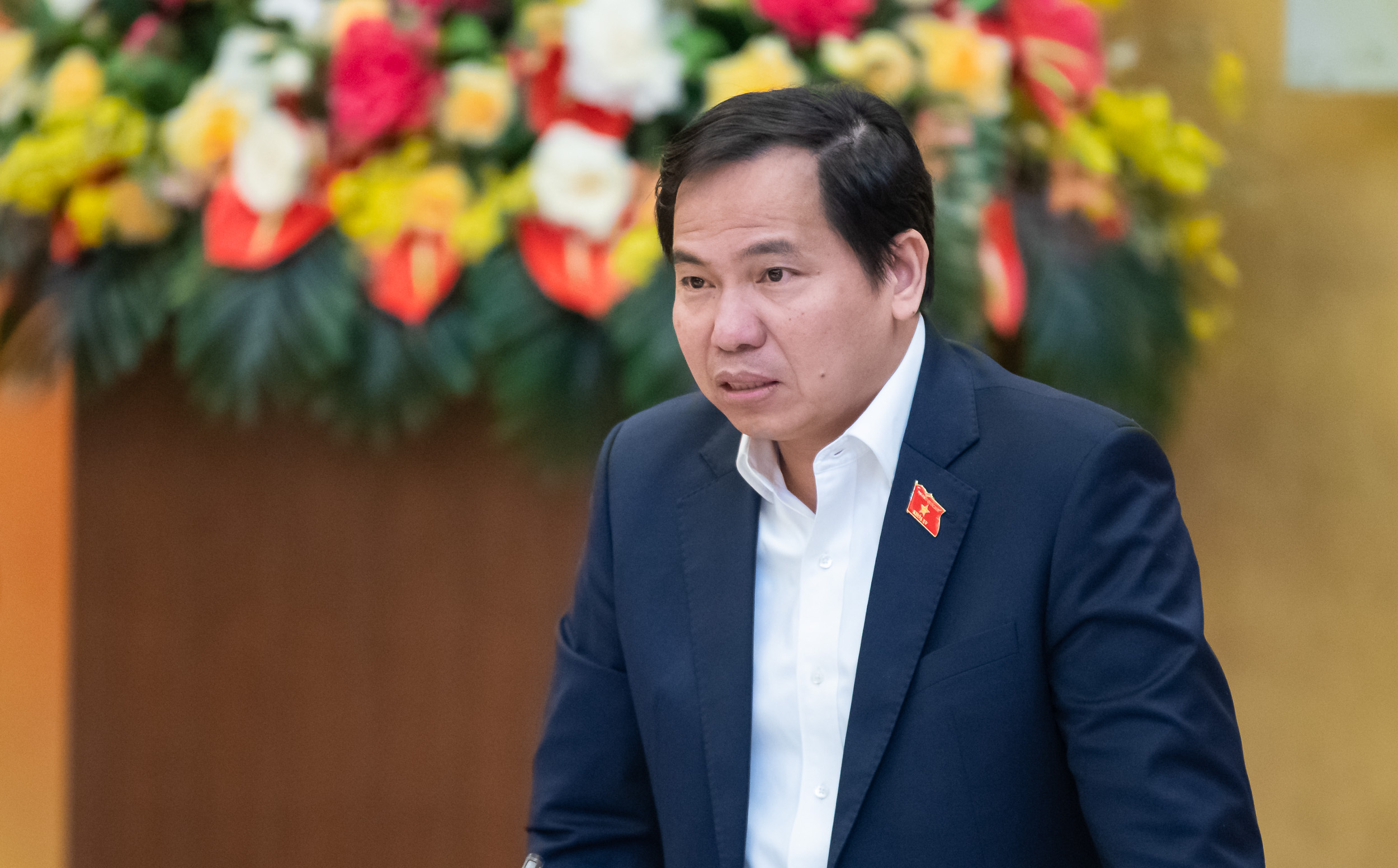 Chủ nhiệm Ủy ban Tài chính - Ngân sách Lê Quang Mạnh