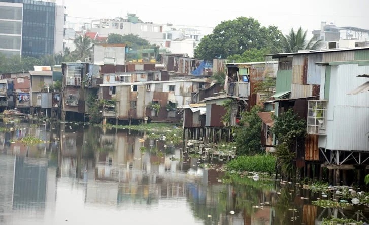 TP HCM lên kế hoạch di dời gần 40.000 căn nhà để cải tạo kênh rạch