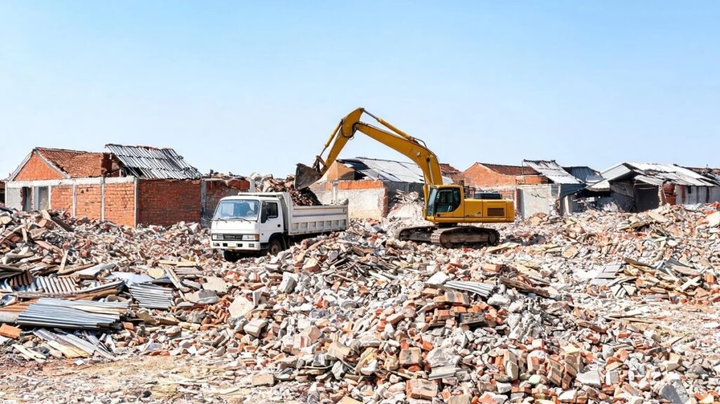 TP.HCM nghiên cứu tái chế chất thải xây dựng phục vụ san lấp